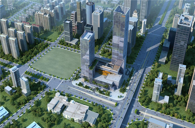 4001百老汇智汇安装成功中标阿里巴巴华中总部机电项目